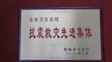 全省衛生(shēng)系統抗震救災先進集體(tǐ)